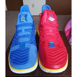 Nike LeBron XVI 16 SuperBron NYvsNY Championship Promo Sample Men's 10 Red Blue